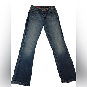 AG Adriano Goldschmied Dark Blue Flare Jeans